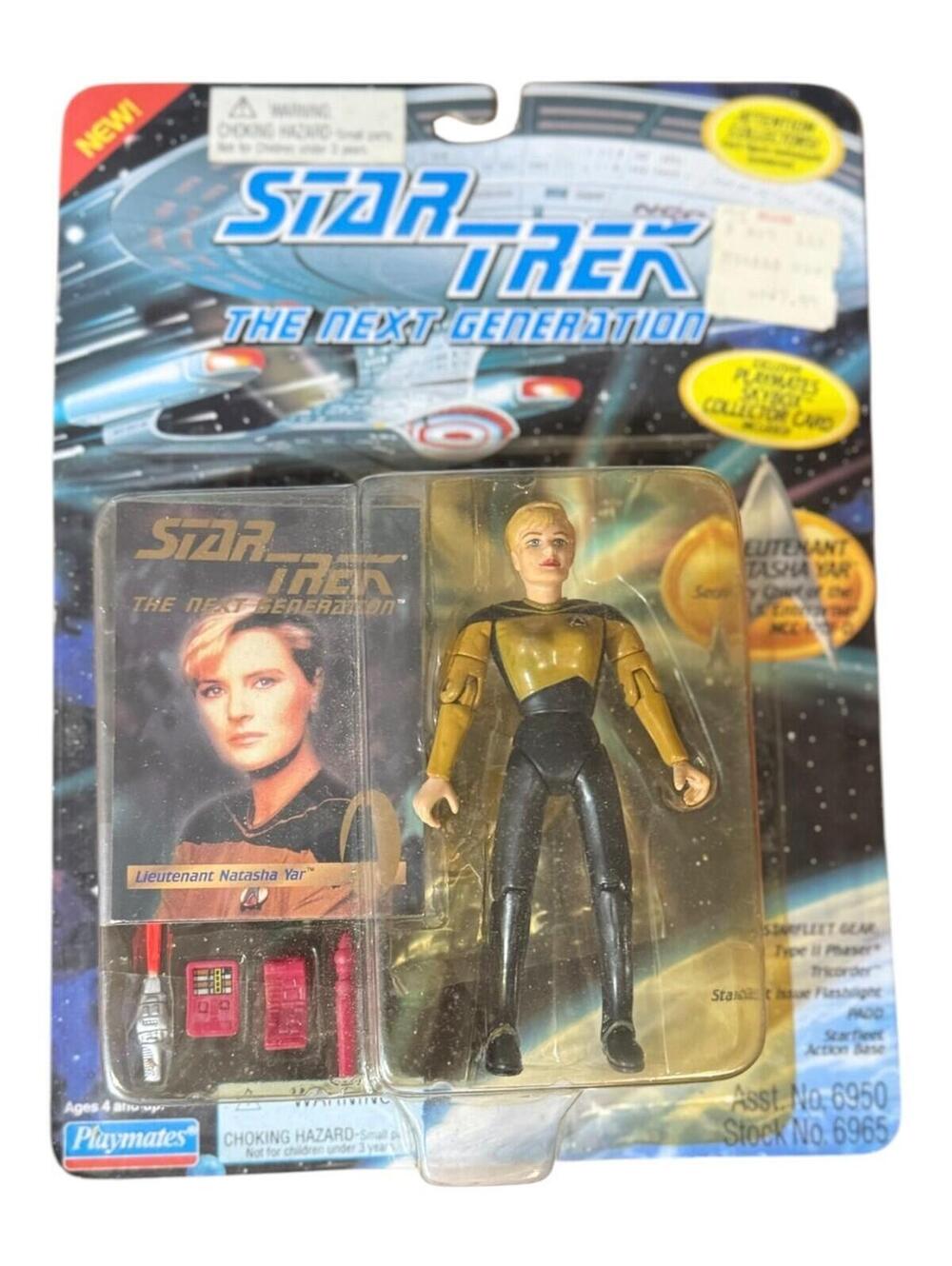 VTG 1994 Playmates Star Trek The Next Generation Lt. Natasha Yar Figure NEW